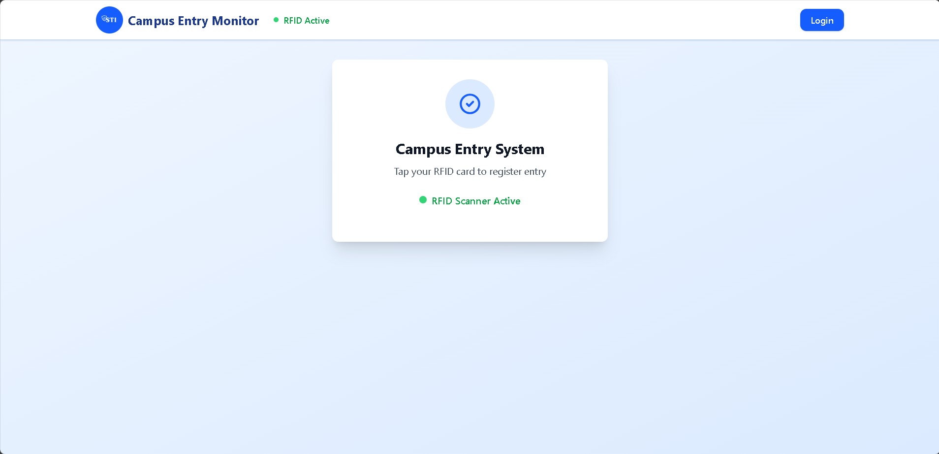 Campus Entry Monitor